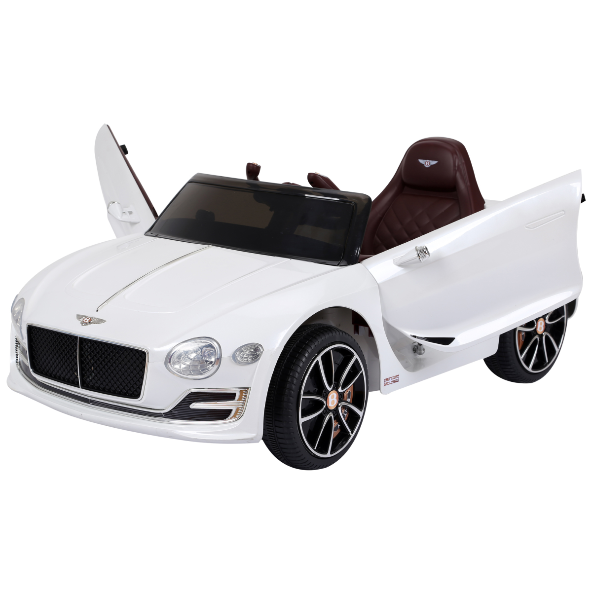 Kids Licensed Bentley EXP12 Car 12V w/ Parent Remote - White
